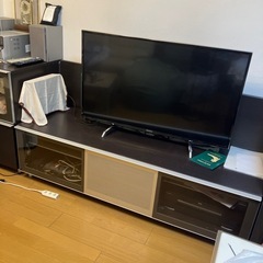テレビandテレビ台の画像