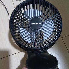 クリップ扇風機