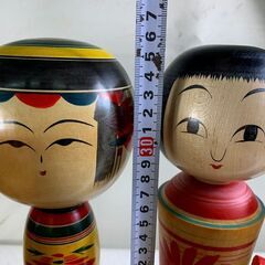 詳細不明　作者不明　全て不明　こけし 多数まとめ　約10kgの画像