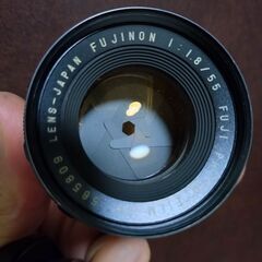 極上品　Fujinon 55mm F1.8 初期型 超美品 ぐるぐるボケの画像