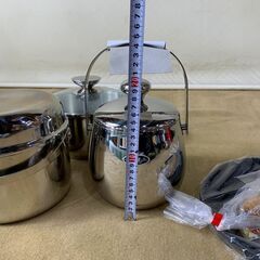詳細不明　調理器具 など まとめ　片手鍋　両手鍋 など　キッチン　鍋の画像