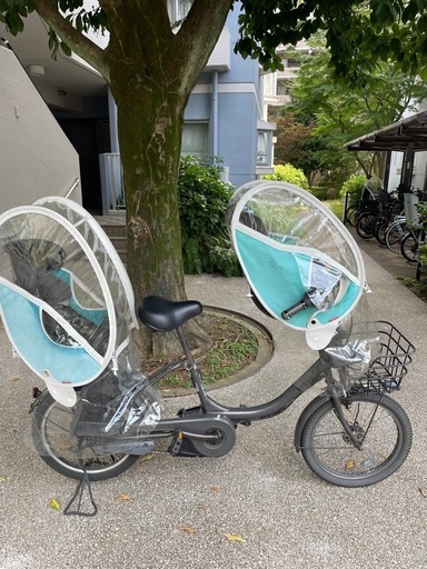 H0591 ブリヂストン bikke 電動アシスト自転車 12.8AHバッテリー