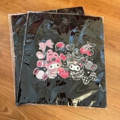 happyくじ　トートバッグ　マイメロ・クロミ　アニバーサリーの画像