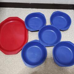 （キャンプ用品）食器セット5人分　32点＋ケースの画像