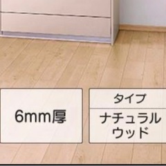 残り2箱　Panasonic 6mmリフォームフロアーの画像
