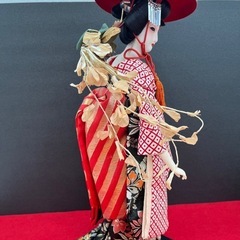藤姫 日本人形 Japanese Doll 伝統 工芸 芸者 舞妓 Vintage Geisha Doll 昭和レトロ アンティーク ヴィンテージ 日本の伝統工芸品 年代物 当時物の画像
