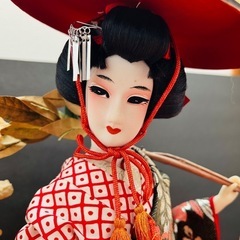 藤姫 日本人形 Japanese Doll 伝統 工芸 芸者 舞妓 Vintage Geisha Doll 昭和レトロ アンティーク ヴィンテージ 日本の伝統工芸品 年代物 当時物の画像
