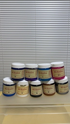 シルクインク16色セット【発送も可能】/ラバーインク ラバダ RUBADA300ml