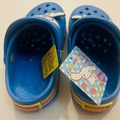 新品 未使用　シナモロール サンダル 16cmの画像