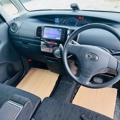 🅾️‼️ DAIHATSU TANTO CUSTOM 2013 黒| 走行距離6万キロ⭕️車検2年間⭕️バックカメラ⭕️ナビ／テレビ⭕️ETC⭕️保証付き⭕️の画像