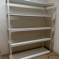 メタルラック 幅150cm 奥行46cm 高さ183cm 5段 ...