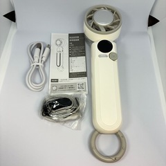 ハンディファン 冷却プレート付き 1秒冷感 100段階パワフル風量  熱中症対策 の画像