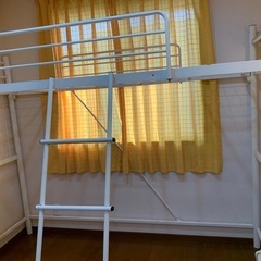 棚付きロフトベッド