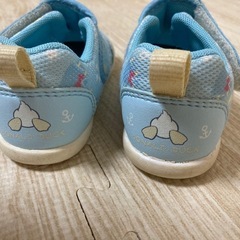 moonstar ベビーサンダル Disney ドナルド　水色13.0EEの画像