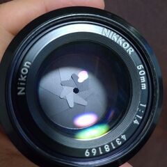 優良品4　 Nikon NIKKOR 50mm F1.4 AI　...