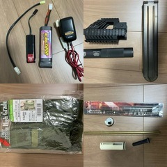 東京マルイ 電動ガン p90HC M933コマンド 他パーツセットの画像