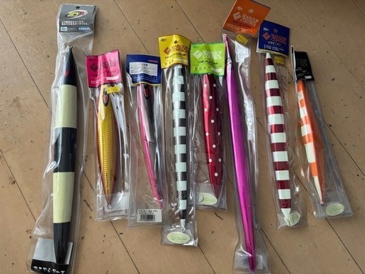 ❌SFCやディープライナーのジギング　ジグ８個【ヘビー】