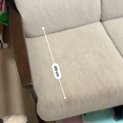 SALE‎𖤐 ̖́-‬3人掛けソファの画像