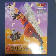 一番くじ　ドラゴンボール　 D賞　ブロリー　超サイヤ人3　孫悟空界王様セットフィギュアの画像
