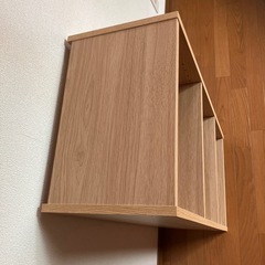 ★カラーBOX（木目３段）の画像