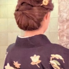 ヘアセット　浴衣着付　着付　浴衣　の画像