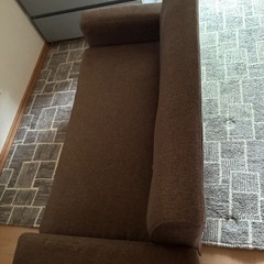 美品　コンパクトソファの画像