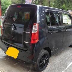 総額49万円　車検２年込み　4.8万キロ　H25ワゴンR黒　ワンオーナー（H27,28,30,R2,4年の整備記録簿あり）　６ヶ月保証　エアコン冷えます　ナビ･TV キーレス　電動格納ミラー　の画像