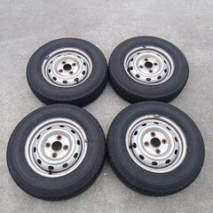 145R12夏タイヤ４本セット