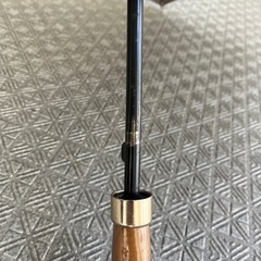 ペイズリー柄の長傘の画像