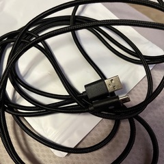【他の商品を買ってくれた方無料】3Mゲーム機器充電ケーブルの画像