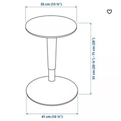 IKEA 　NILSERIK ニルスエリク　昇降チェア　の画像