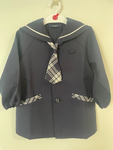 【短期間使用・超美品】幌北学園　制服　
110〜120cm