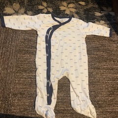 3点セット
Kiddiezoom 3M ロンパース ネイビー ひげ柄 の画像