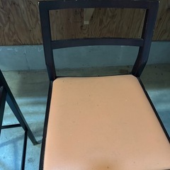 カウンターチェア　2脚セットの画像