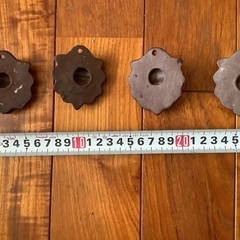 沖縄　シーサー　壁掛け　飾り　4個セット　陶器の画像