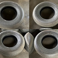 福島県 国内入手不可 ブリヂストン デューラー H/T 685 255/70R16 激レア 逆輸入タイヤ 5本 ブリジストン パジェロ プラド ハイラックス バリ山の画像