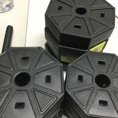 バーベルにもなる ダンベル　計２０キロの画像