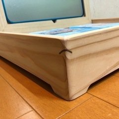 新品　ペット アルミ 断熱 保冷 木製 ベッドの画像