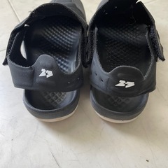 NIKE ジョーダン　サンダル　黒の画像