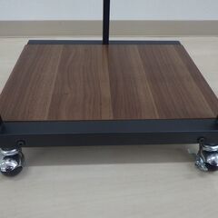 ハンガーラック（ブラック）【小金井市民限定】（小金井市再生家具）品番：07-01-01 ※新規優先の画像