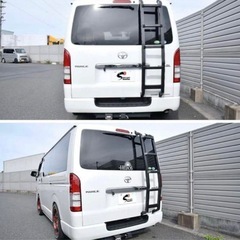 ハイエース　リアラダー　はしごの画像