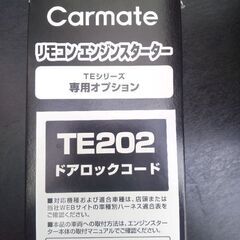 カーメイト✡️リモコンエンジンスターター✡️新品✡️TE-W7300✡️オプション付き        の画像