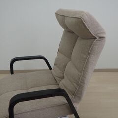 リクライニングチェア（ファブリック）【小金井市民限定】（小金井市再生家具）品番：07-01-03 ※新規優先の画像