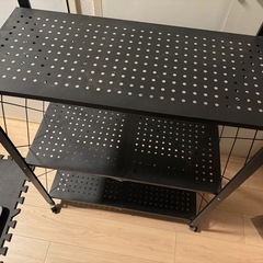 折り畳みスチールラックの画像