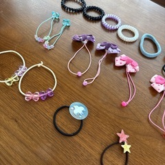 子供用　ヘアゴム　の画像