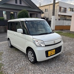 スズキ スペーシア X H26年年式 車検R9年4月迄 パールホ...