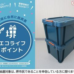 【堺市民限定】(2507-09) バックルコンテナ２ヶの画像