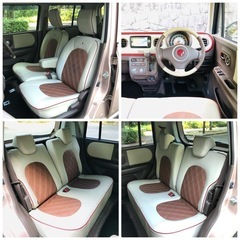 H27年　アルトラパン　ショコラ　Gスマホ連携ナビ　車検R8/1　63,000km　スマートキー2本　ワンセグTV　Bluetoothの画像