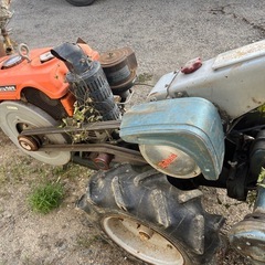 クボタ耕運機　の画像