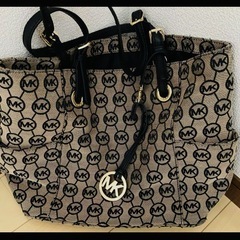 【美品】Michael Kors（マイケルコース）トートバッグ モノグラム柄の画像